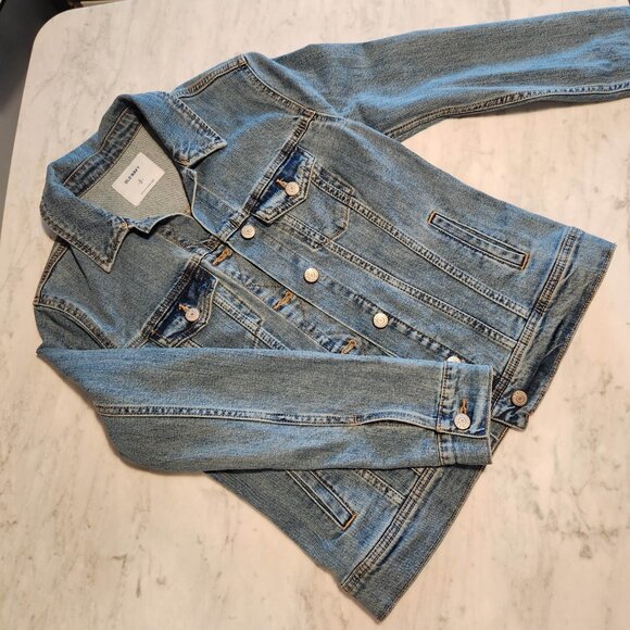 Old Navy Women's Denim Jean Jacket | Size S - Picture 5 of 8